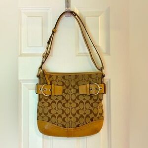 Coach Canvas & Leather Bag